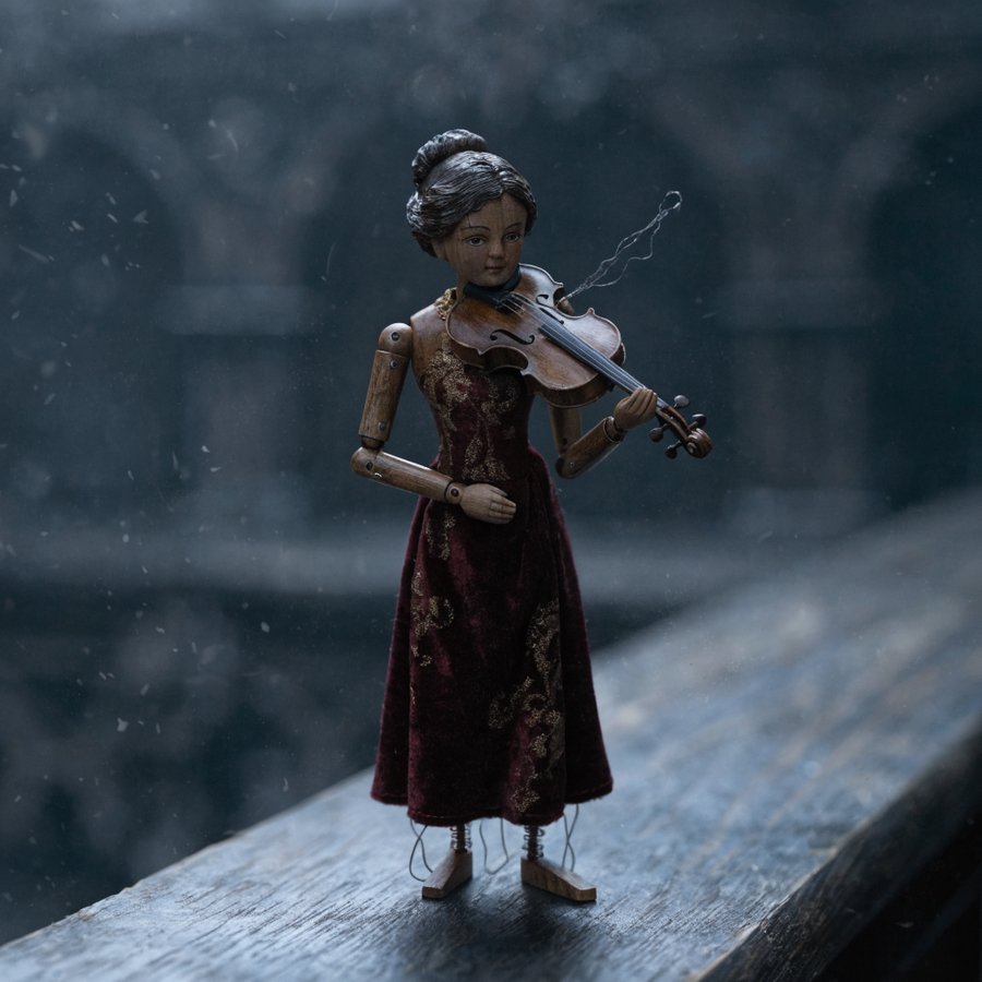 The Wooden Violinist